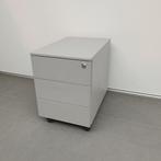 Grijze metalen 3-laden ladekast MET SCHADE - 58x40x59 cm, Huis en Inrichting, Niet ingevuld, Gebruikt, Niet ingevuld, Niet ingevuld