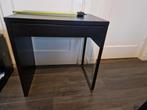Compact bureau / tafeltje - zwart, Huis en Inrichting, Ophalen, Overige materialen, Minder dan 50 cm, Zo goed als nieuw