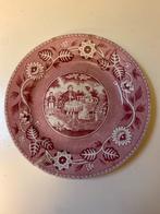 Antiek Societe Ceramique Maastricht Bord 'Tea Drinker', Ophalen