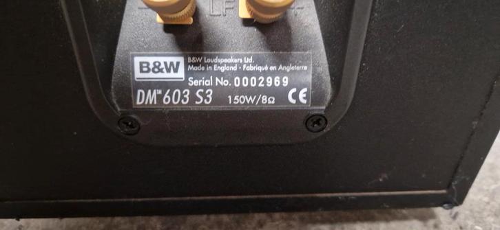 Denon PMA-720AE & B&W DM603 S3 Set, Audio, Tv en Foto, Luidsprekers, Ophalen of Verzenden