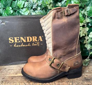 Nieuwe super gave vintage biker boots van Sendra maat 46 beschikbaar voor biedingen