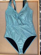 BEACHWAVE corrigerend badpak met ribstructuur blauw, Kleding | Dames, Badmode en Zwemkleding, Nieuw, Badpak, Ophalen of Verzenden