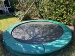 Avyna trampoline flatlevel 305 groen, Ophalen, Gebruikt