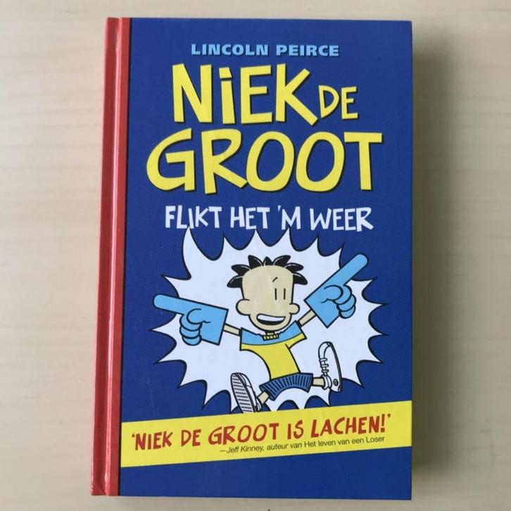 Niek de Groot flikt het 'm weer, Boeken, Kinderboeken | Jeugd | onder 10 jaar, Zo goed als nieuw, Fictie algemeen, Ophalen of Verzenden