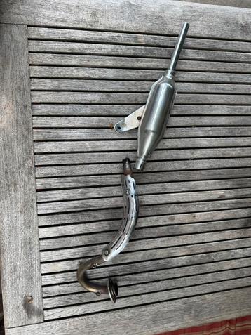 Uitlaat bocht + demper honda z50a monkey beschikbaar voor biedingen