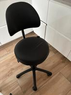Tabouret zgan, Ophalen, Zo goed als nieuw, Zwart