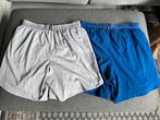 2 x Nike dri-fit  running shorts met binnenbroek (heren), Maat 52/54 (L), Blauw, Nike, Ophalen of Verzenden