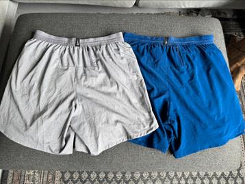 2 x Nike dri-fit  running shorts met binnenbroek (heren) beschikbaar voor biedingen