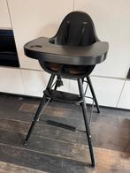 Childhome Evolu kinderstoel zwart + verlengstuk, Ophalen of Verzenden, Zo goed als nieuw, Meegroeistoel, Gordel(s)