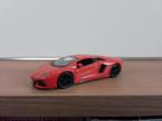 Welly.  LAMBORGHINI AVENTADOR LP700-4.  oranje., Hobby en Vrije tijd, Modelauto's | 1:43, Ophalen of Verzenden, Zo goed als nieuw