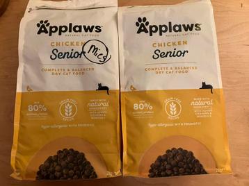 Applaws senior kat, graanvrij, 80% eiwit, 2x 2 kg beschikbaar voor biedingen