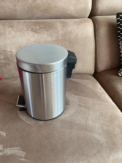 Pedaalemmer, Huis en Inrichting, Woonaccessoires | Paraplubakken, Nieuw, RVS, Ophalen of Verzenden