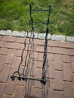 Zwart metalen wijnrek, 3 losse etages, nieuw, Ophalen of Verzenden, Zo goed als nieuw, Metaal, Minder dan 50 cm