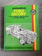 Kluwer Autohandboek	Ford	Escort MK3		1980-1984, Ophalen of Verzenden
