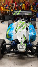 Te koop leuke kyosho inferno, Hobby en Vrije tijd, Gebruikt, Auto offroad, Ophalen of Verzenden, Schaal 1:8