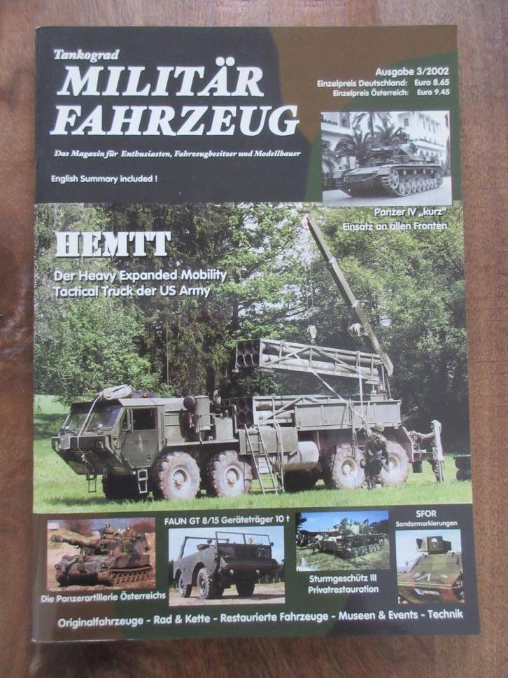 Militar Fahrzeug HEMTT US Army Sturmgeschutz III Privat, Boeken, Oorlog en Militair, Gelezen, Voor 1940, Ophalen of Verzenden