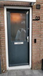 Hardhouten buitendeuren ophalen in Sappemeer, Zo goed als nieuw, Ophalen