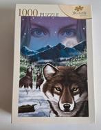 Jigsaw puzzel wolf - 1000 stukjes, Ophalen of Verzenden, 500 t/m 1500 stukjes, Gebruikt