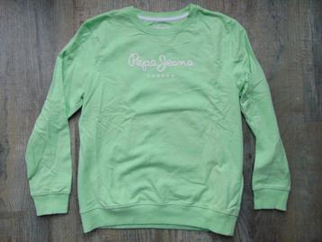 Pepe Jeans sweater trui groen maat 152 truitje beschikbaar voor biedingen