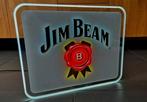 Jim Beam Bourbon LED Lichtreclame, Ophalen of Verzenden, Zo goed als nieuw, Lichtbak of (neon) lamp