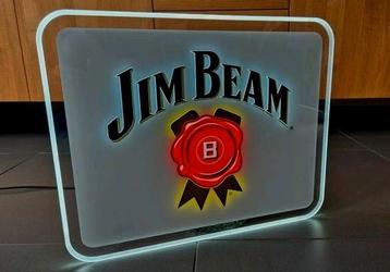 Jim Beam Bourbon LED Lichtreclame  beschikbaar voor biedingen