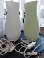 IKEA MALONIT LAMPEN, Huis en Inrichting, Lampen | Tafellampen, Ophalen, Zo goed als nieuw, Glas, Minder dan 50 cm