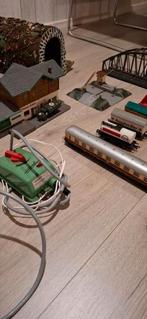 Elektrische trein met rails,wagons enz, Ophalen of Verzenden, Gebruikt, Gelijkstroom, Overige merken
