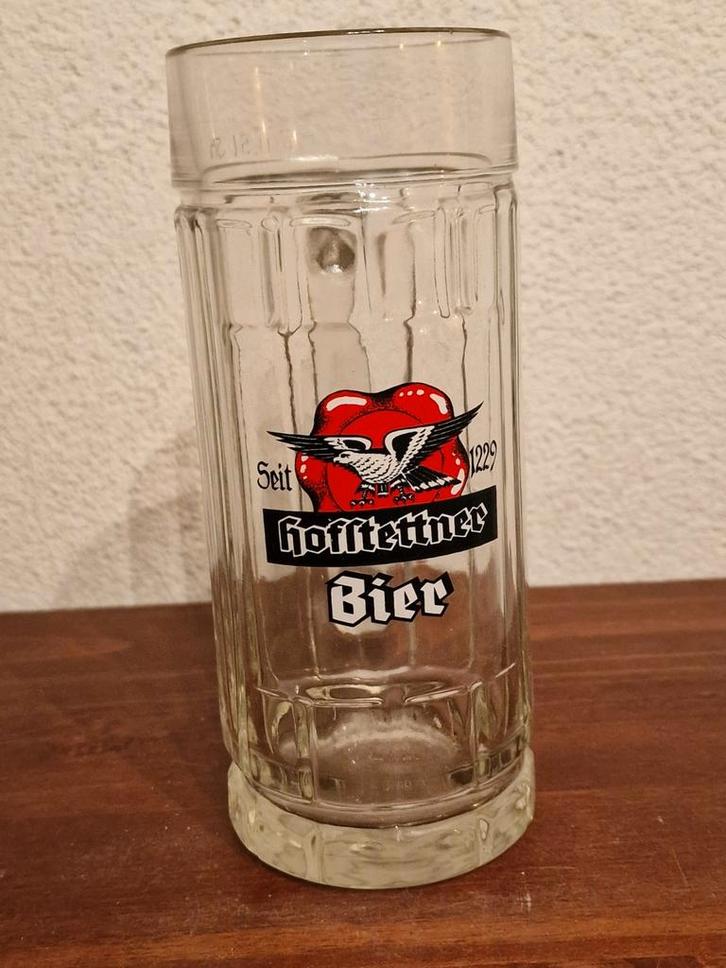 Hofstettner Bierglas - 0,5L, Verzamelen, Biermerken, Zo goed als nieuw, Pul(len), Overige merken, Ophalen of Verzenden