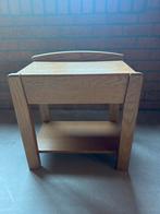 Houten Nachtkastje met Opbergruimte, Gebruikt, Minder dan 45 cm, Ophalen of Verzenden, Minder dan 55 cm
