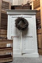 Prachtige oude biedermeier linnenkast, Ophalen of Verzenden