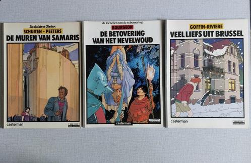3 strips uit de serie "EEN STRIP EEN AUTEUR" - Casterman, Boeken, Stripboeken, Zo goed als nieuw, Meerdere stripboeken, Ophalen of Verzenden