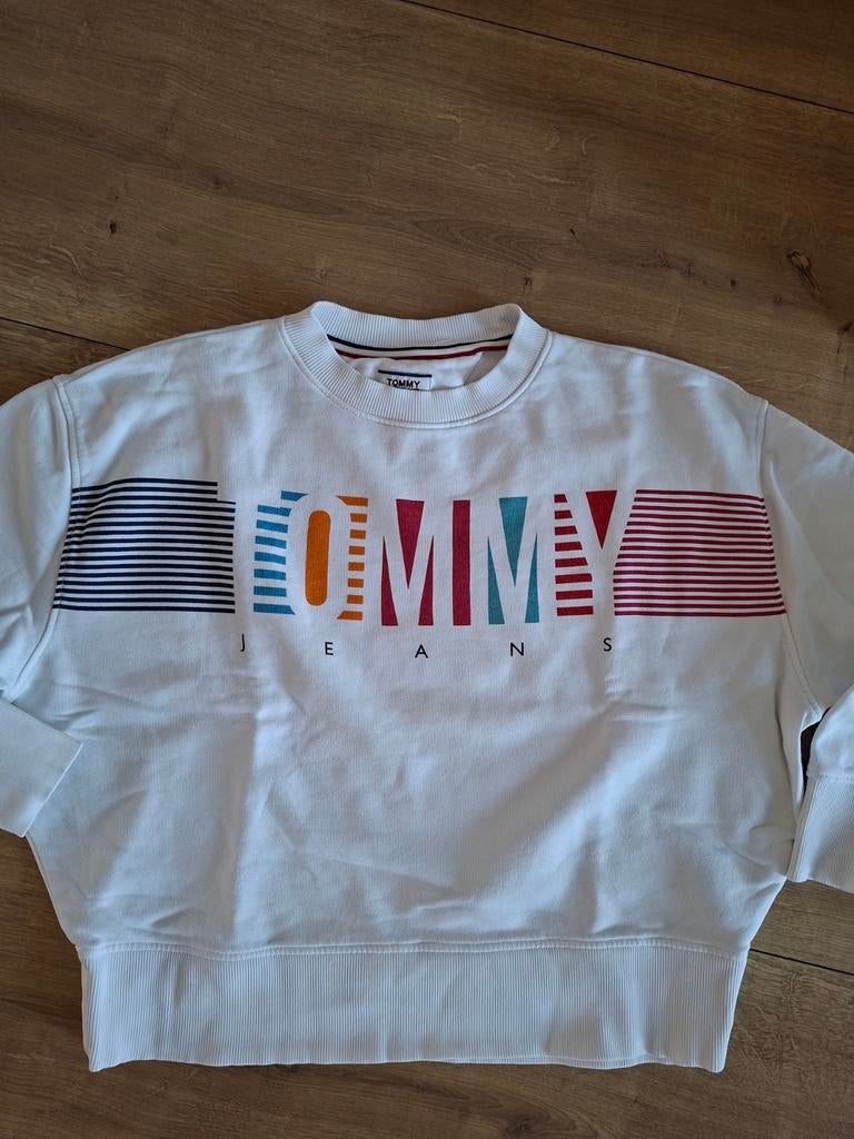 Trui Tommy Hilfiger S, Ophalen of Verzenden, Zo goed als nieuw, Blauw