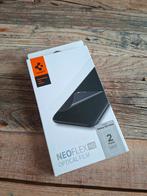 Spigen hoesje / case + 2x screenprotector Samsung S21 ultra, Ophalen of Verzenden, Zo goed als nieuw, Overige modellen, Hoesje of Tasje