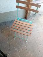 Nog 4 Franse bistrostoelen.  Prijs per stuk., Tuin en Terras, Ophalen, Gebruikt, Metaal