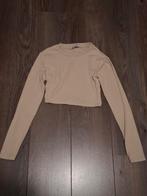Zara Cropped Shirt Maat S, Ophalen of Verzenden, Lange mouw, Maat 36 (S), Gedragen