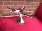 bureaumodel vliegtuig, verchroomd aluminium, Ophalen of Verzenden