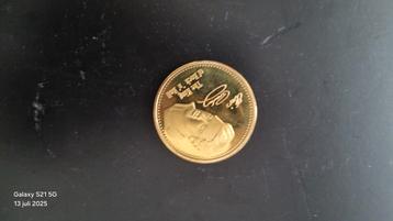 Elvis Presley Gouden Herdenkingsmunt beschikbaar voor biedingen