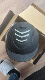 Zwarte cap met glitters maat 52-56, Dieren en Toebehoren, Paardrijkleding, Ophalen, Nieuw, Dressuur, Cap