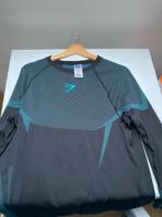 Gymshark Onyx Longsleeve XL, Kleding | Heren, Sportkleding, Fitness, Zwart, Maat 56/58 (XL), Ophalen of Verzenden