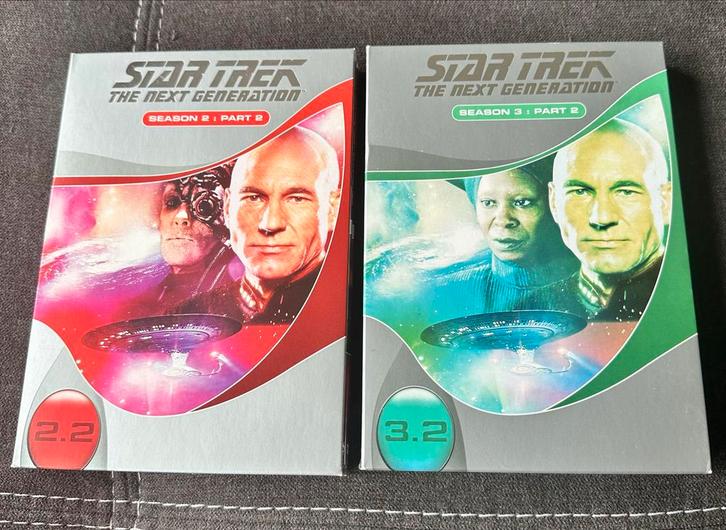 Star Trek TNG S2 & S3 Deel 2 DVD Boxsets, Cd's en Dvd's, Dvd's | Tv en Series, Gebruikt, Science Fiction en Fantasy, Boxset, Vanaf 12 jaar