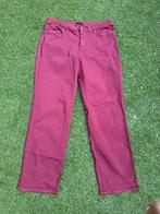 Prachtigste BONITA donker rode stretch broek, maat 46, Nieuw, Lang, Bonita, Maat 46/48 (XL) of groter