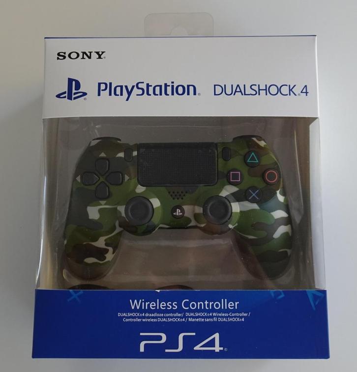 DualShock 4 V2 Controller ''Green Camo'' voor Sony PS4 NIEUW, Spelcomputers en Games, Spelcomputers | Sony PlayStation Consoles | Accessoires