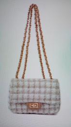 Dames Nouka schoudertas, Ophalen of Verzenden, Zo goed als nieuw, Beige, Handtas