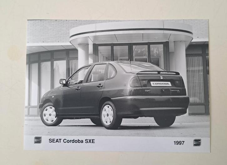 Seat Cordoba SXE 1997 - PERSFOTO -, Boeken, Auto's | Folders en Tijdschriften, Nieuw, Overige merken, Ophalen of Verzenden