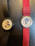 2 horloges Mickey Mouse, Ophalen of Verzenden, Gebruikt, Jongen of Meisje
