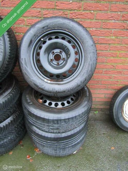 Stalen velgen set vw polo 5 gaats 5,5 j x 15 et40, Auto-onderdelen, Banden en Velgen, Velg(en), Gebruikt, Ophalen of Verzenden
