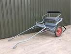 Tweewieler/ Sulky voor grote pony/klein paard gegalvaniseerd