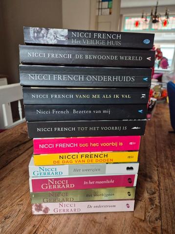 Nicci French en Nicci Gerrard beschikbaar voor biedingen