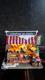 Kersthuisje Schaatsen en Sleeën - Kerstdorp, Diversen, Kerst, Ophalen of Verzenden, Gebruikt
