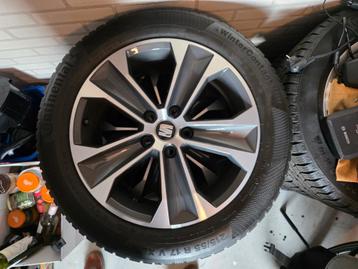 Orginele velgen met winterbanden seat Ateca 17 inch beschikbaar voor biedingen